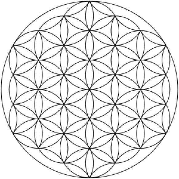 Flower of life for printing